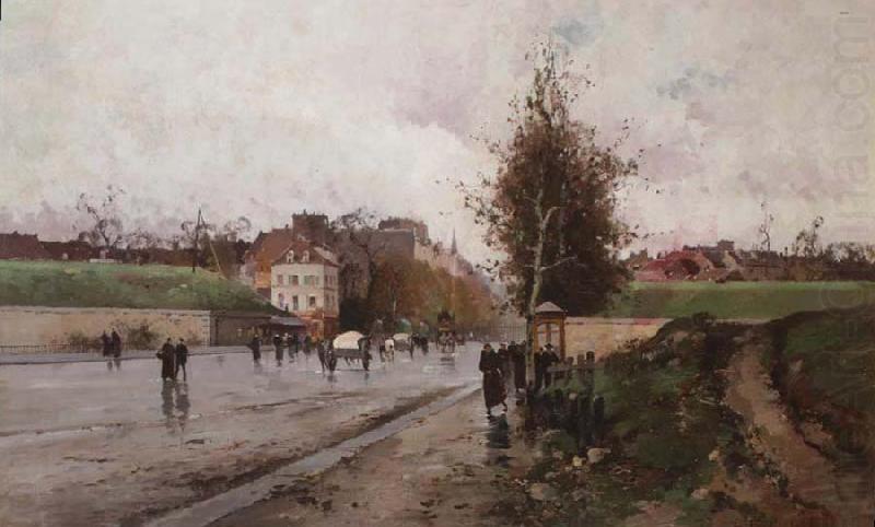 La Porte de Chatillon, Eugene Galien-Laloue